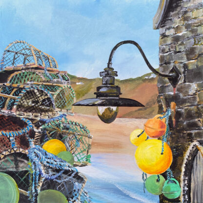 Meet Me on the Corner. Original Painting. - Image 2