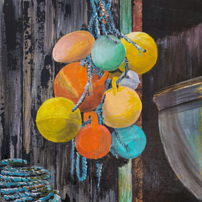 Oh Buoy! Original Painting. - Image 3