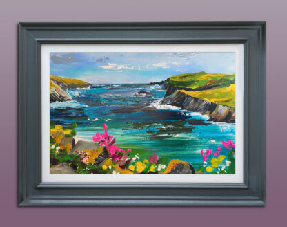 Bay Pretty Boulders. Original Painting. - Image 2