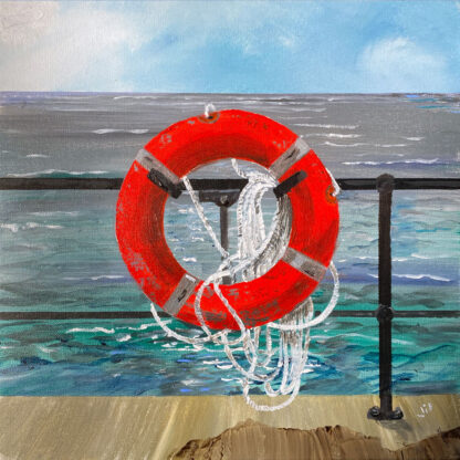 Help is at Hand. Original Painting.
