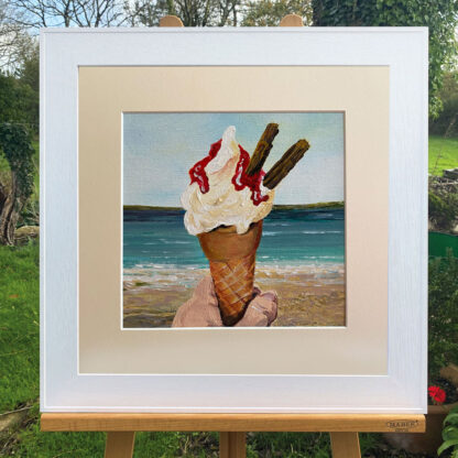 Ice Cream. Original Painting. - Image 2