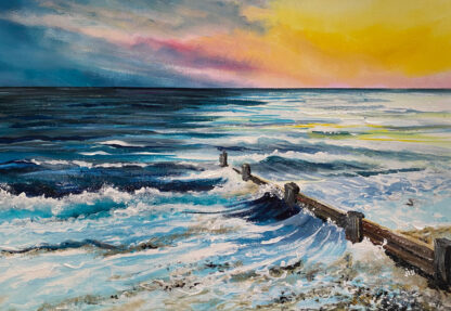 Wisps and Wishes. Original Painting.