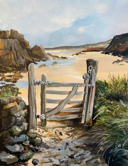 [My kind of] Gated Community. Original Painting. - Image 3