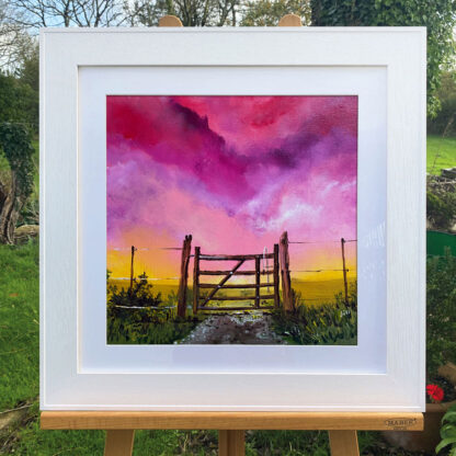 On the Right Path. Original Painting. - Image 2