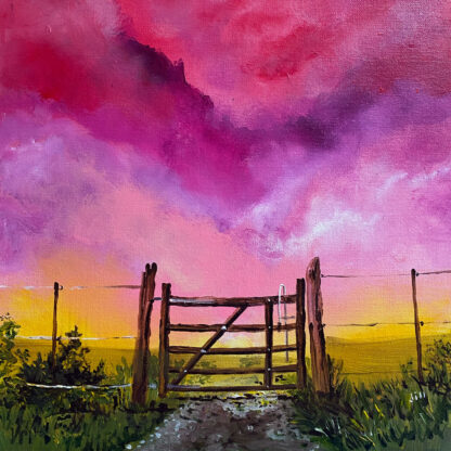 On the Right Path. Original Painting. - Image 3