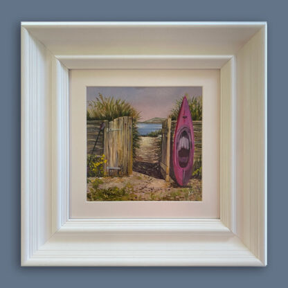 Back Yard Beauty. Original Painting. - Image 2
