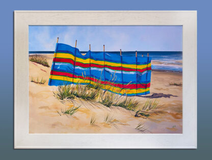 Windbreak. Original Painting. - Image 2
