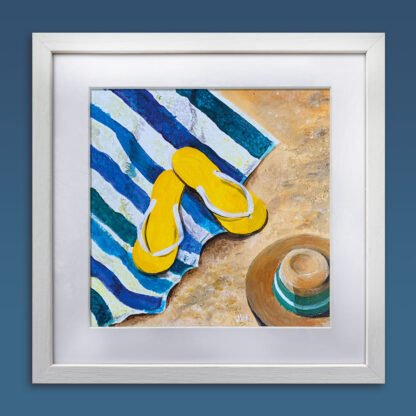 Sandals. Original Painting. - Image 2