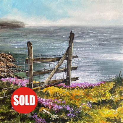 The Edge of the World. Original Painting.