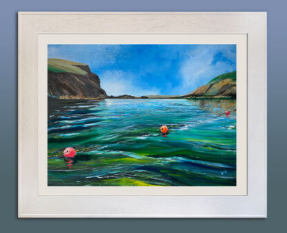 Laps and Languid. Original Painting. - Image 2