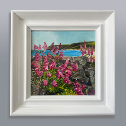 Wildflower Wall. Original Painting. - Image 2
