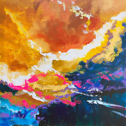 Embrace. Original Painting. - Image 2