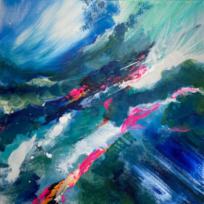 Daily Commute. Original Painting. - Image 3