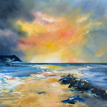 Night Rocks. Original Painting. - Image 3