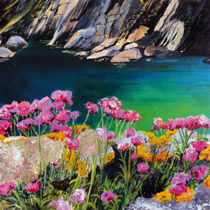 Rock-Hollow Lovelies. Original Painting.