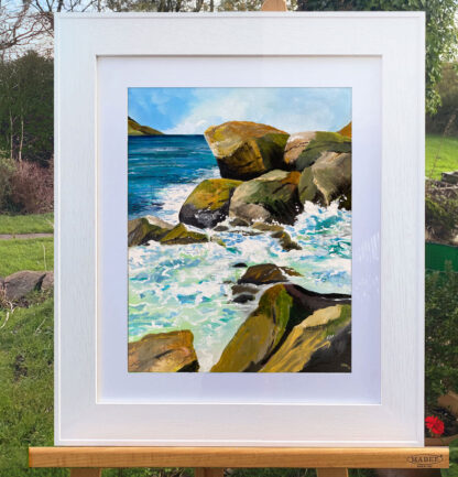 Sea-washed Rockpool. Original Painting. - Image 2