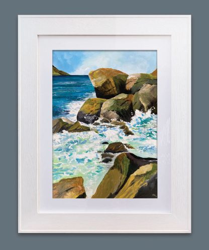 Sea-washed Rockpool. Original Painting. - Image 2