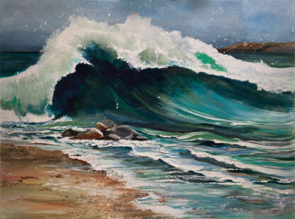 Roll On. Original Painting. - Image 2