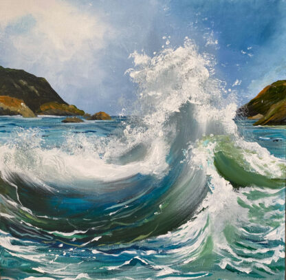 Salty Kiss. Original Painting. - Image 3