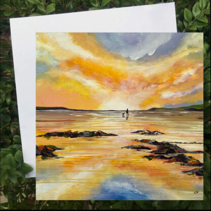Go Gently. Greetings card.