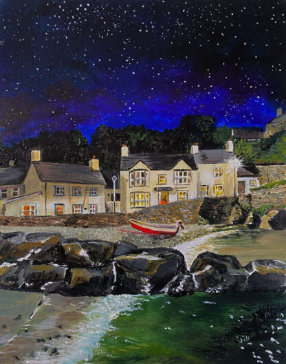 Little Haven full of Stars. Original Painting.