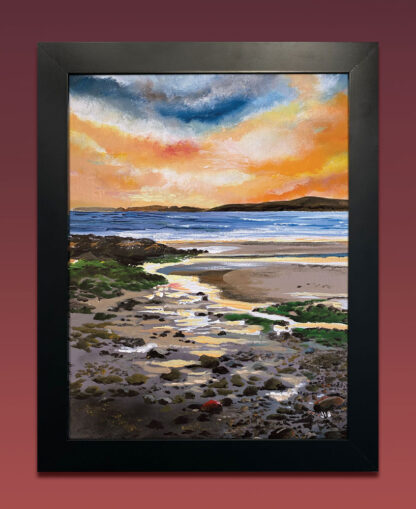 The Red Stone. Original Painting. - Image 2