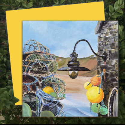 Meet Me on the Corner. Greetings card.