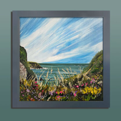 Five Hundred Year View (plein air piece). Original Painting. - Image 2