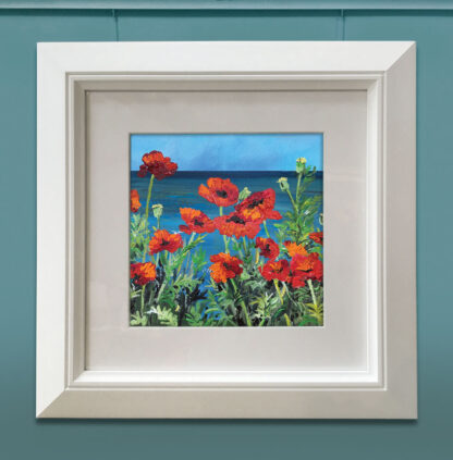 'Seaside' Poppies'. Original Painting. - Image 2