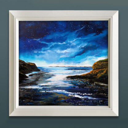 'Light on at the Point'  Original Painting. - Image 2