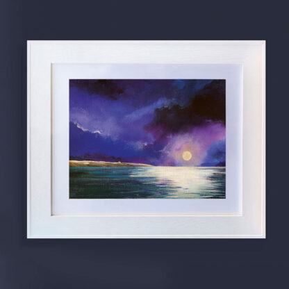 'Night Flight Home'  Original Painting. - Image 2