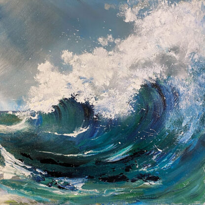 'She Has No Time'  Original Painting.