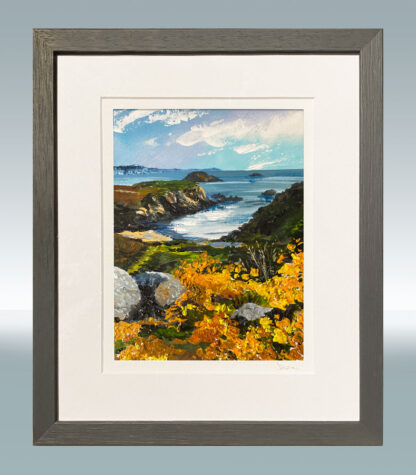 Gribyn Gorse. Special edition small framed, signed Giclée print.