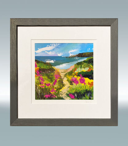 To the Beach! Special edition small framed, signed Giclée print.
