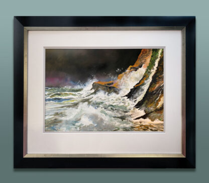 'Cliff Splash Sashays'  Original Painting - Image 2