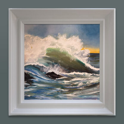 'Rushing In'  Original Painting - Image 2