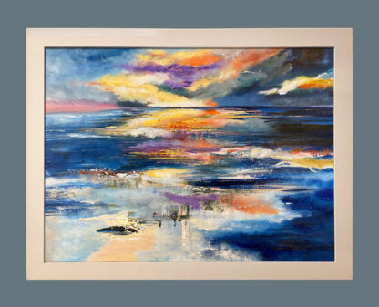 'Nightpools'  Original Painting - Image 2