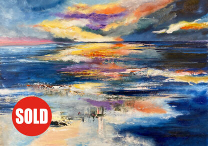 'Nightpools'  Original Painting