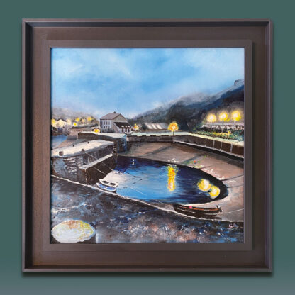 'Harbour Home'  Original Painting - Image 2