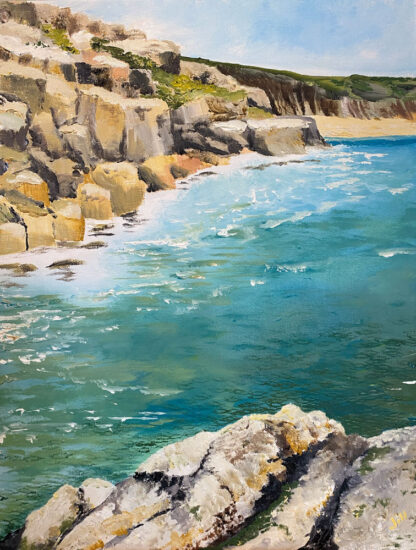 'Three Cliff Calming'  Original Painting