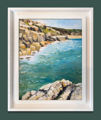 'Three Cliff Calming'  Original Painting - Image 2