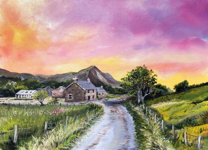 'Eryri Evening'  Original Painting. (oils)