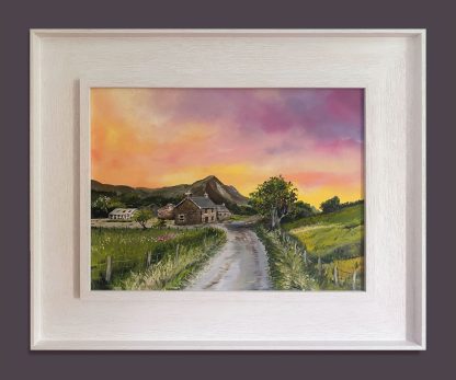 'Eryri Evening'  Original Painting. (oils) - Image 2