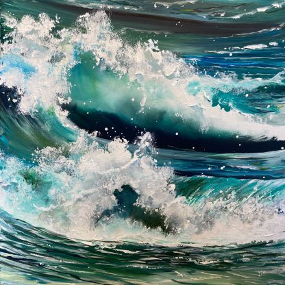 'Wave after Wave'  Original Painting.