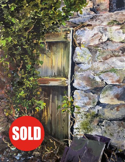 'Door to the Past'  Original Painting
