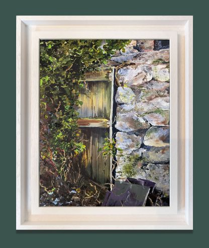 'Door to the Past'  Original Painting - Image 2