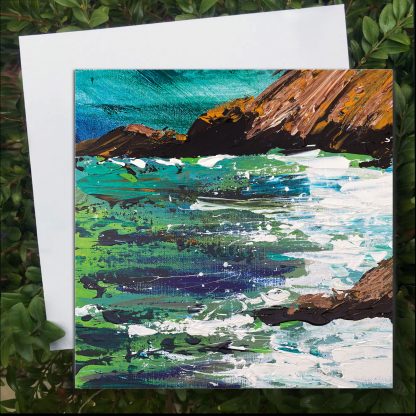 Pembrokeshire Rocks! Greetings card.