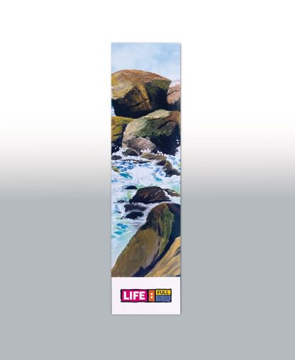 'Sea-washed Rock Pool' Bookmark