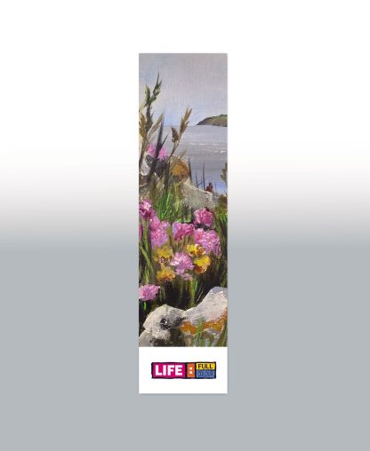 'Sea Thrift and Baskets of Gold' Bookmark