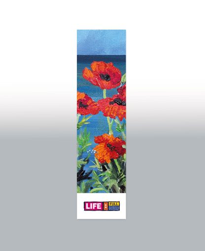 'Seaside Poppies' Bookmark